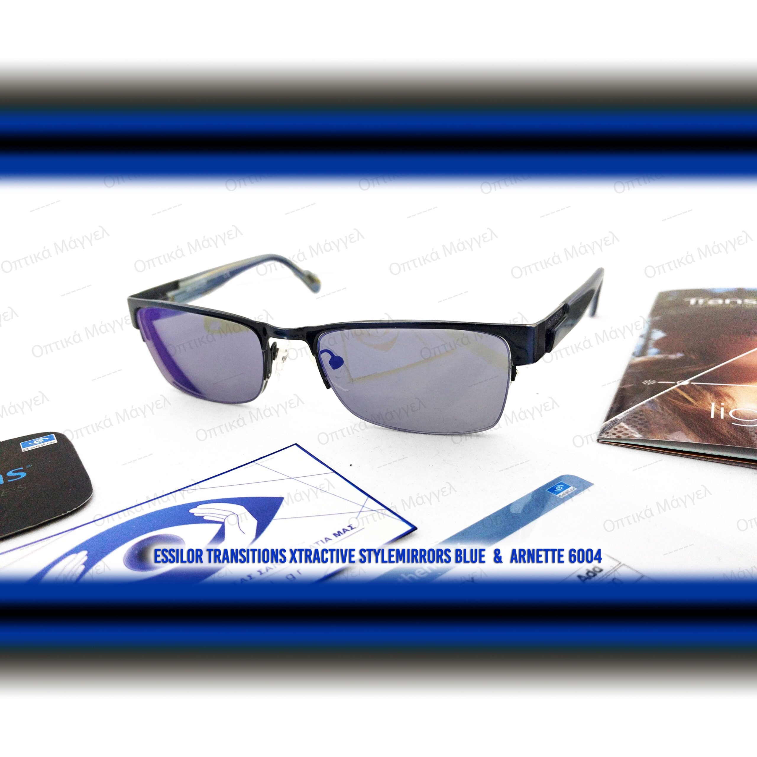 Perfection! Arnette’s 6004 restoration & upgrade to Transitions Style Mirrors!