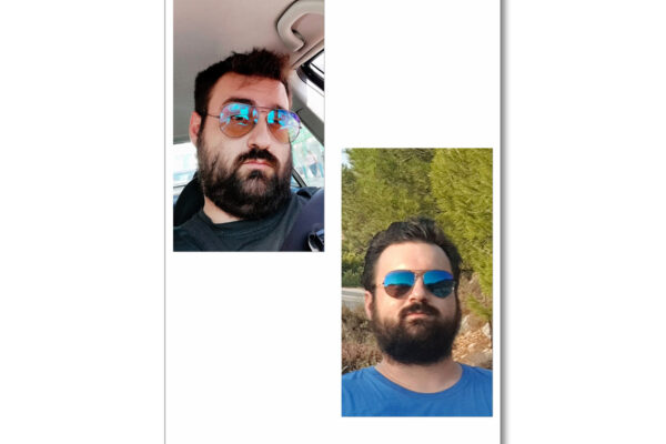 Our Work with Essilor Transitions XTRActive Style Mirrors Blue on RayBan 3025 Aviator 62mm Sunglasses ph00