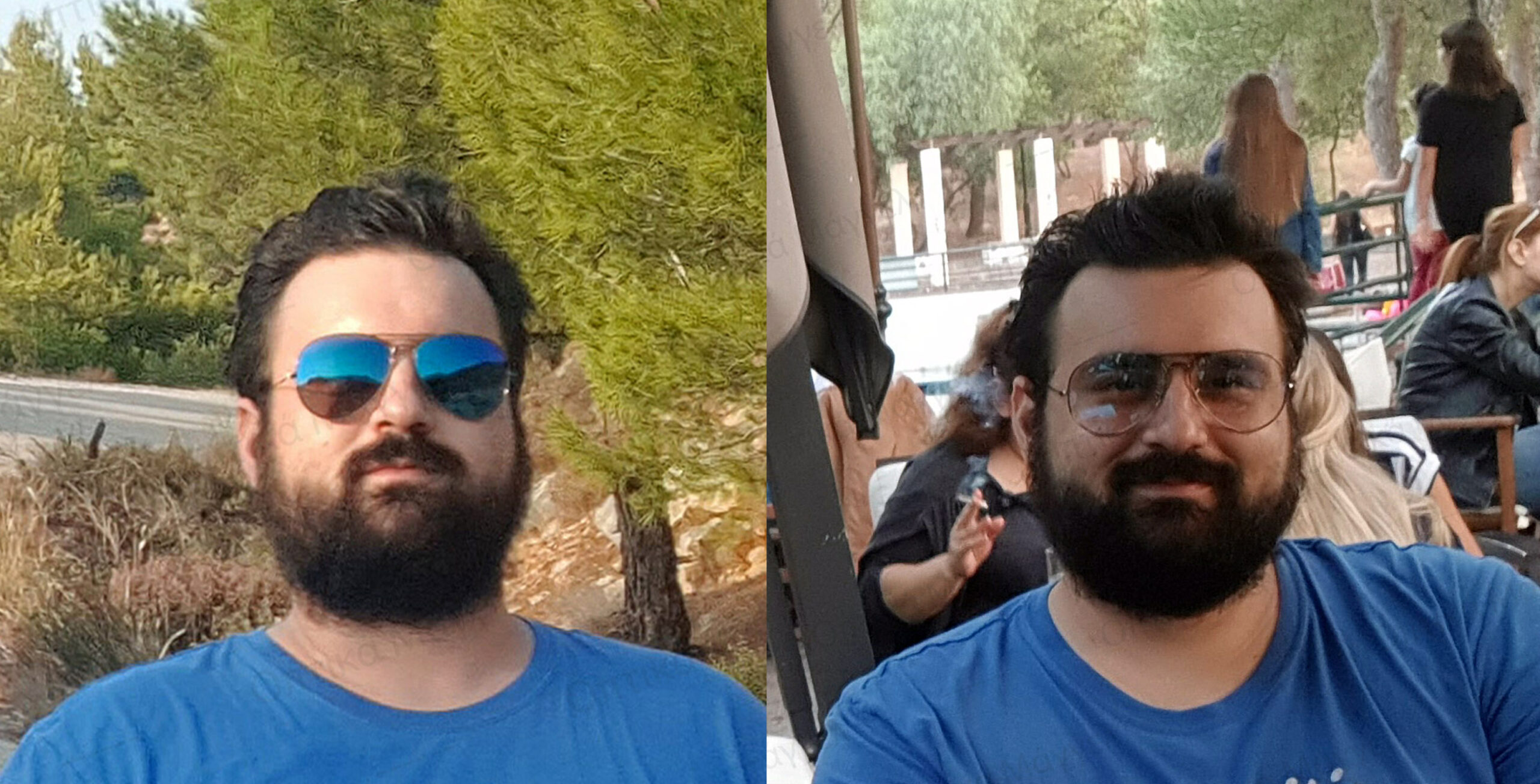 Perfection! Ray-Ban Aviator με βαθμούς και φακούς Transitions StyleMirrors Blue