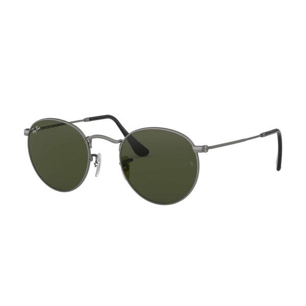 rayban-RB3447-029-50-round-gunmetal-matte-g15-genuine-ESM