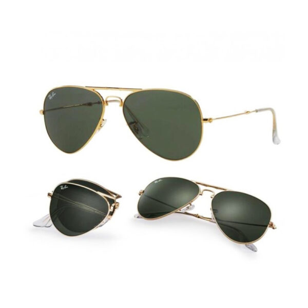 Γυαλιά ηλίου Ray Ban χρυσό σπαστό RB3479-001-58