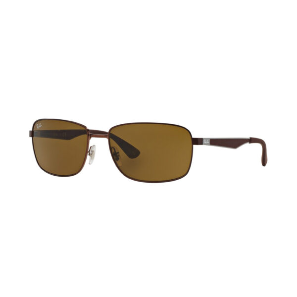 rayban-RB3529-012-73-61-brown-matte-genuine-ESM