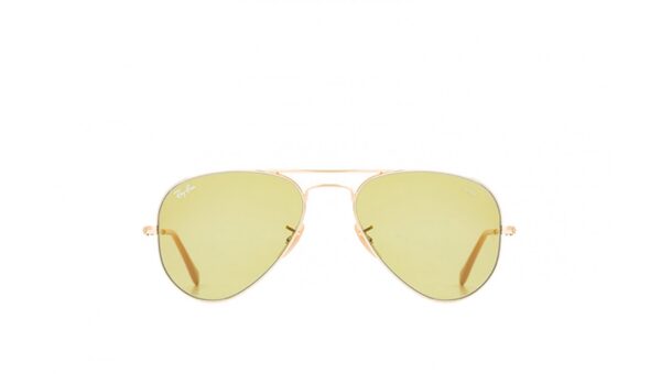 raban-RB3025-90644c-58-aviator-gold-evole-green-genuine-ESM-ph2