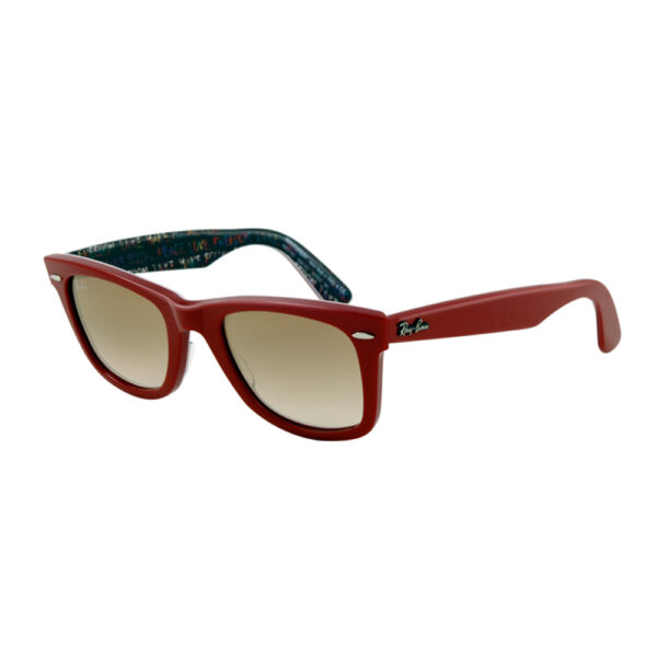 rayban-RB2140-1091-51-50-wayfarer-original-special-series-#5-red-letters-inside-light-brown-degrade-genuine-ESM