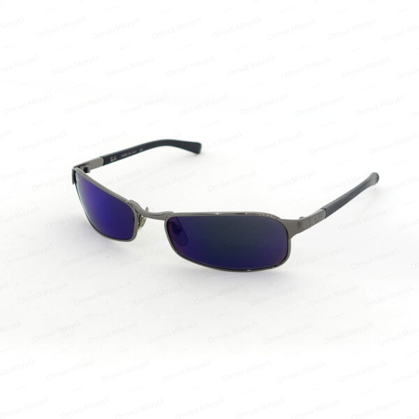 rayban-RB3149-004-29-56-gunmetal-purple-mirror-genuine-ESM