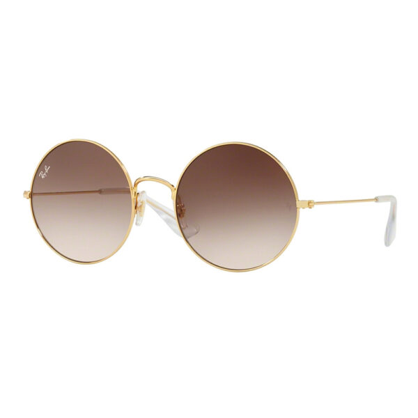 rayban-RB3592-001-13-50-fullround-gold-brown-degrade-genuine-ESM