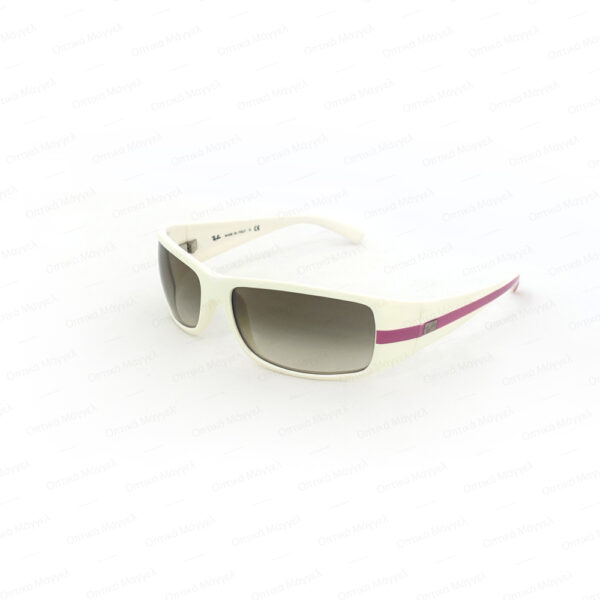 rayban-RB4057-747-32-62-white-pink-stripe-gris-degradegenuine-ESM