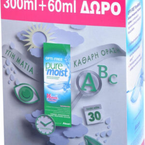 Υγρό φακών επαφής Opti Free Pure Moist 300ml+60ml