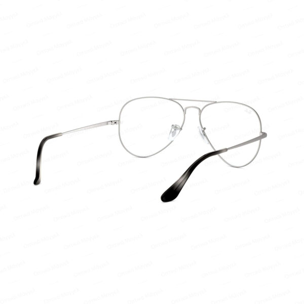 rayban-rx-rb6489-2538-58-Aviator-silver-matte-genuine-ESM-ph4