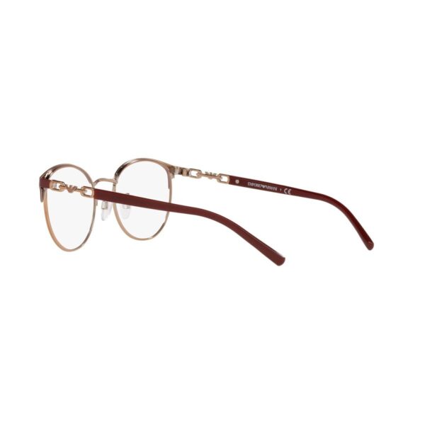Γυαλιά οράσεως μπορντώ ροζ χρυσό Emporio Armani EA1126-3268