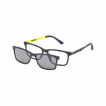 Γυαλιά οράσεως μπλε κίτρινα με clip-on Solano CL90044h