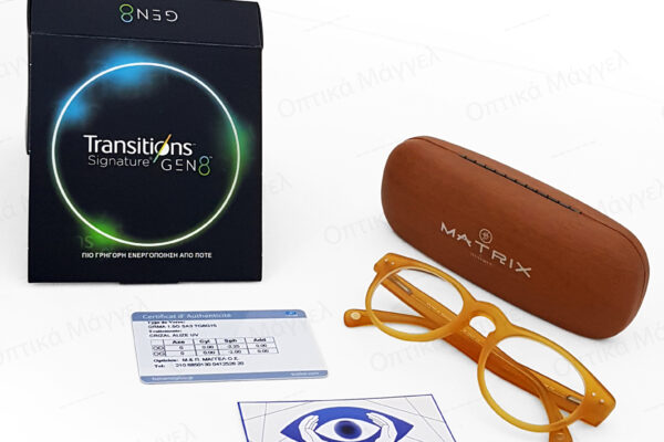 Essilor Transitions Gen8 & Matrix Panos