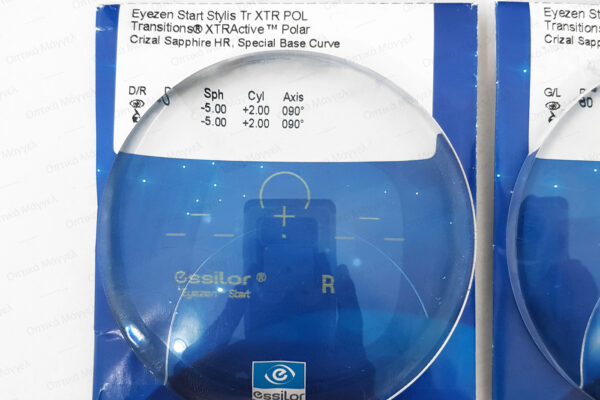 Essilor Eyezen Start Stylis 1,67 Precal Base Transitions XTRActive Polarized Crizal Sapphire HR