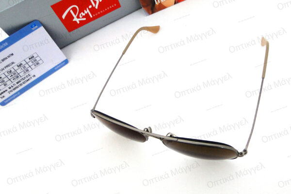 Custom RX Ray-Ban Aviator 3025 with Essilor Transitions XTRActive Brown Lenses ph8