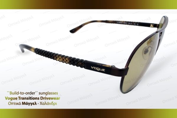 Custom Vogue 3997s with Transitions Drivewear lenses ph14