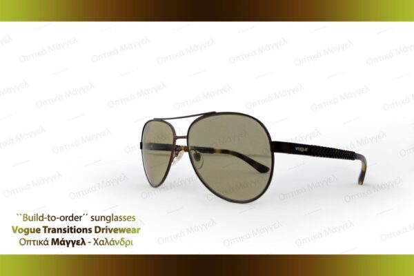 Custom Vogue 3997s with Transitions Drivewear lenses ph15