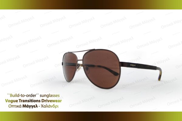 Custom Vogue 3997s with Transitions Drivewear lenses ph16