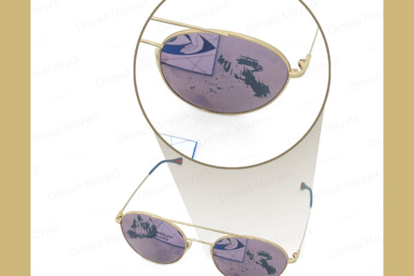 Our Work with Divel Italia Pinkgold mirror lenses on Prada sunglasses - Before ph1