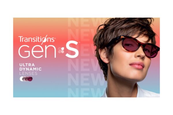 Transitions GenS Woman with Ruby Red lenses