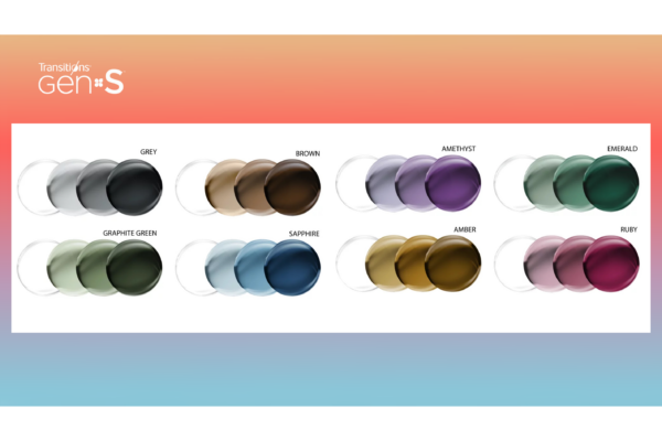 Transitions GenS 8 colors