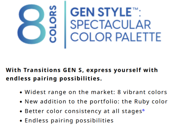 Transitions GenS GEN STYLE - English